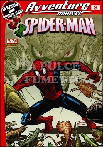 PANINI COMICS MEGA #    33 - AVVENTURE MARVEL: SPIDER-MAN 8 + SPIDER-CAR